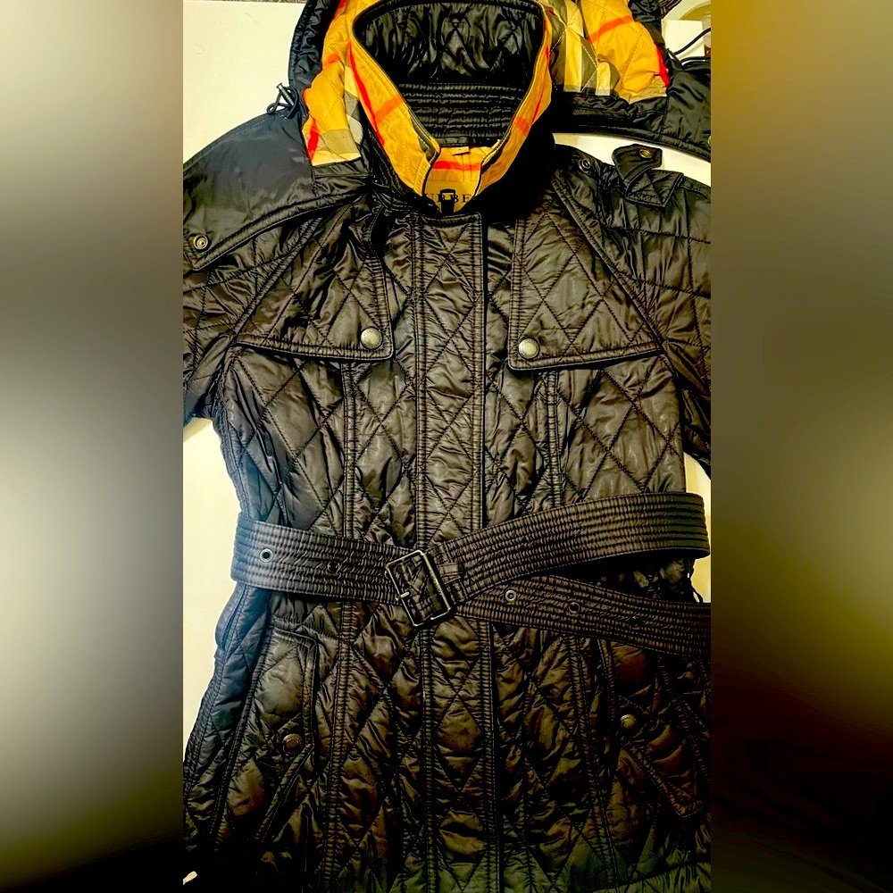 Burberry quilted jacket
